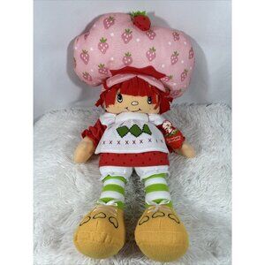 2002 Strawberry Shortcake 31" Plush Pillow Extra Large Cuddle Doll Vintage NWT